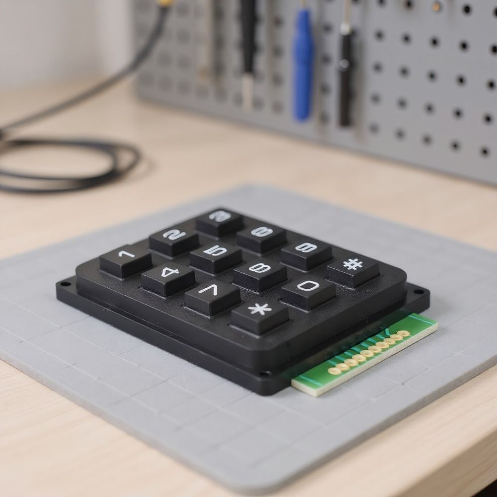 Modul Keyboard 12 Tombol Prakt - Diy Electronics Uk ulasan dan harga