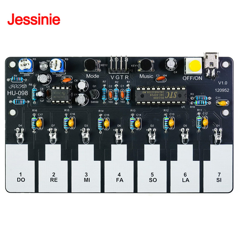 Kit DIY Piano Elektronik, Papa - Diy Guitar Electronics Kit ulasan dan harga